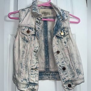 Denim vest
